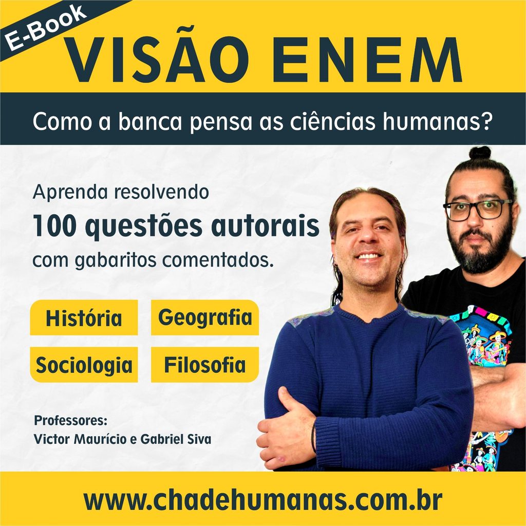 E-book ENEM com questões autorais do Chá de Humanas